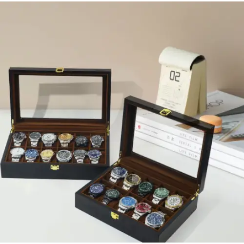 2 boxes 12 watches in watch winder