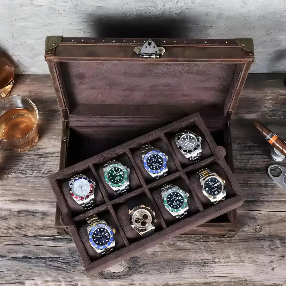 Boîte à Montre - Le Tanneur™ série 8 Atelier Cohen Dubois