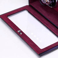 Remontoir et boîte à bijoux – Rouge Crimson